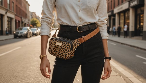 Sac banane léopard : l'élégance sauvage à portée de main